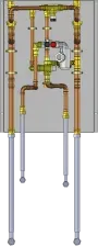 Kit Pro'fil CONNECT radiateurs deux zones