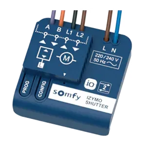 Micromodule Somfy IZYMO pour volet roulant