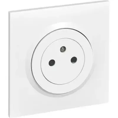 Prise et interrupteur Legrand Dooxie blancs