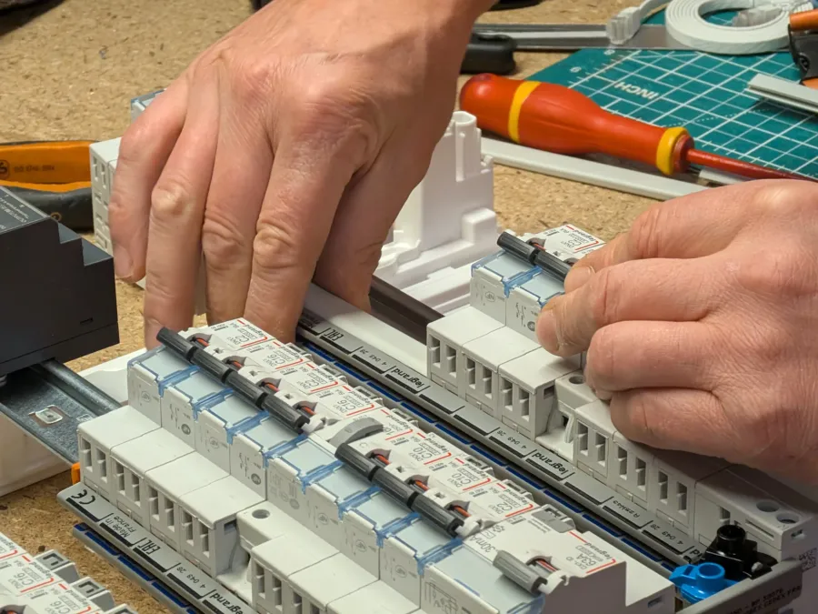Pieuvre électrique Pro'fil conditionnée en atelier