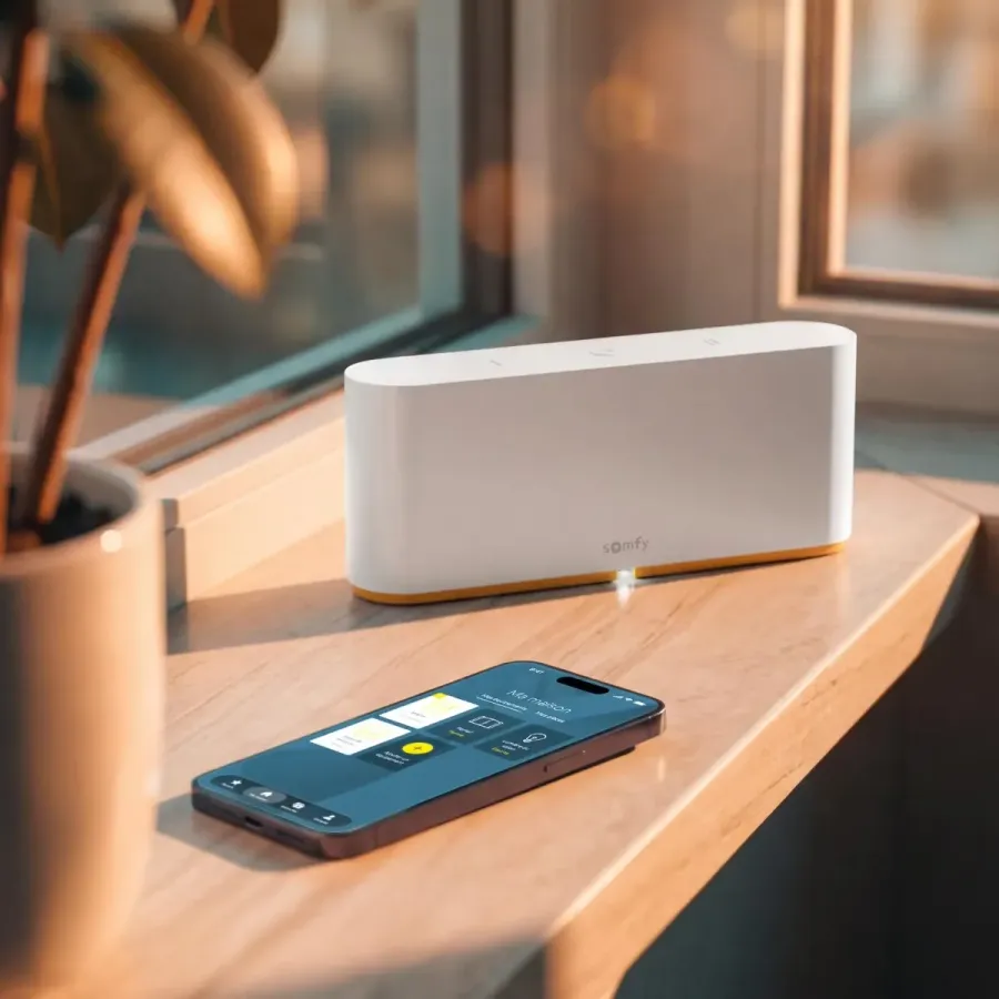 Box domotique Somfy TaHoma et son application