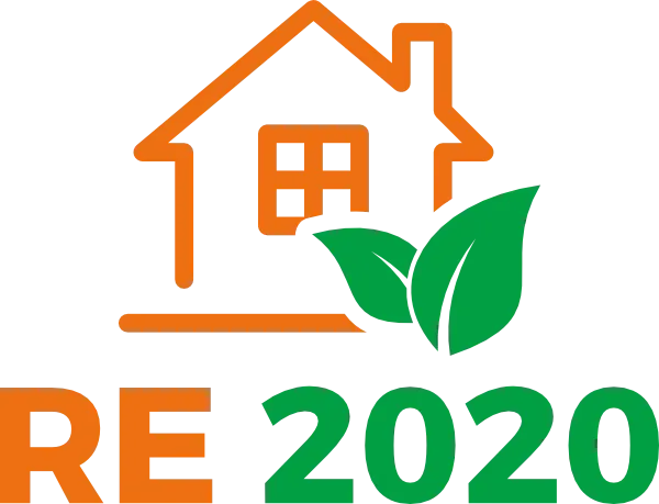 Logo de la réglementation environnementale RE2020